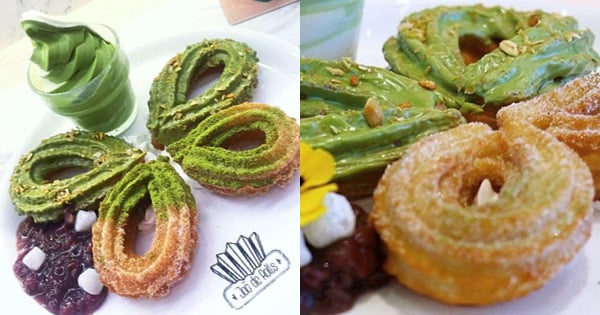 尖沙咀日式甜品 蝴蝶形抹茶Churros| 香港美食 | 放假去邊