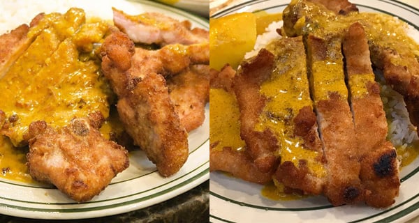 灣仔港式咖喱豬扒飯 超大塊豬扒好酥脆| 香港美食 | 放假去邊