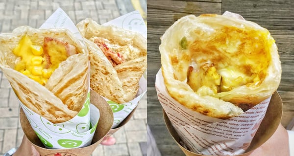 粉嶺聯和墟台式手抓餅 超多配料俾你揀| 香港美食 | 放假去邊