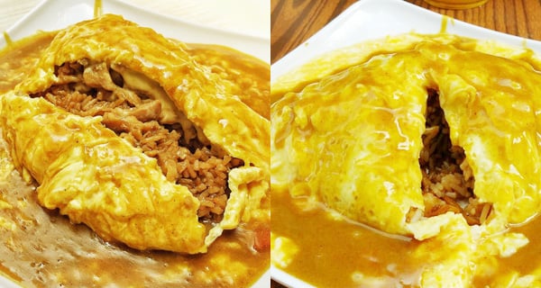 西灣河咖喱蛋包飯 超美味咖喱汁| 香港美食 | 放假去邊