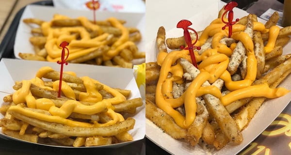 韓國平民美食 連鎖MoM’s Touch 超好食芝士醬料薯條｜韓國美食｜放假去邊