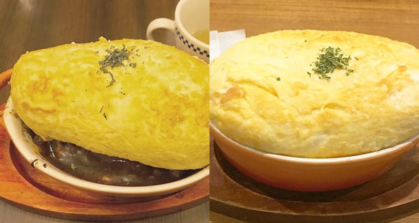 與眾不同~ 東京特製蛋白蛋包飯  空氣感十足!｜日本美食｜放假去邊