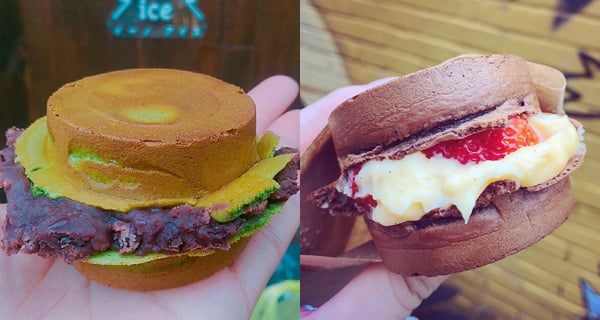 下午茶必選! 台中爆餡超厚車輪餅｜台灣美食｜放假去邊