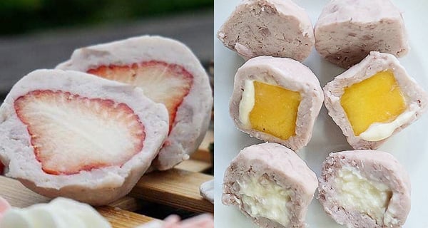 台中隱世平民美食 手作天然芋泥球｜台灣美食｜放假去邊