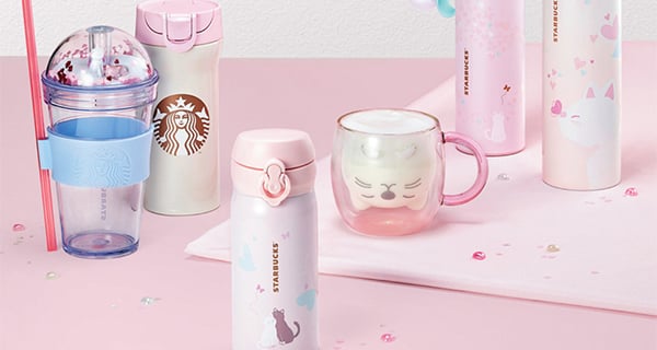 情人節限定~貓奴必買！韓國Starbucks超萌貓貓杯｜韓國購物｜放假去邊