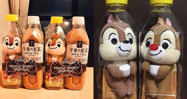 日本限定！超療癒Chip n Dale 午後紅茶 | 日本購物 | 放假去邊