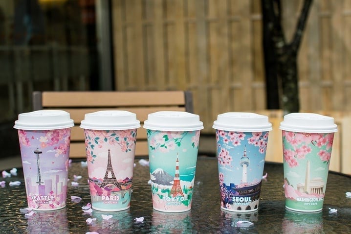 台灣7-11櫻花杯 展現五個城市不同之美 | 台灣購物 | 放假去邊