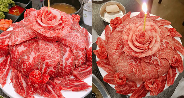 搞搞新意思~ 牛肉控慶生?! 必食特製韓牛蛋糕｜韓國美食｜放假去邊