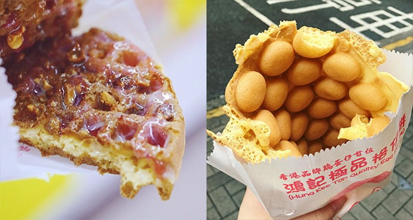 太安樓地道街頭小食 超香脆格仔餅雞蛋仔｜香港美食｜放假去邊