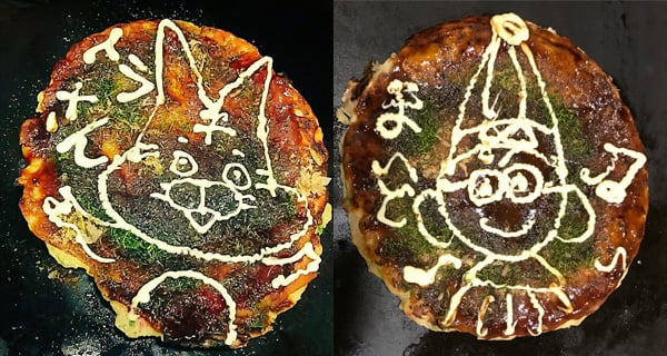 好有驚喜呀! 大阪必食即席作畫嘅大阪燒｜日本美食｜放假去邊