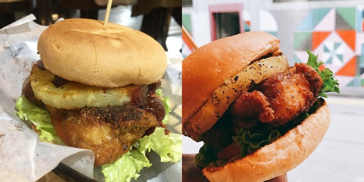 葵涌/尖沙咀漢堡小店 牛肉堡以外必必必食「BBQ菠蘿雞扒堡」!｜香港美食｜放假去邊