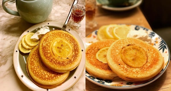 觀塘懷舊港式風Café~ 輕食首選「檸檬酸忌廉楓糖Pancake」!｜香港美食｜放假去邊