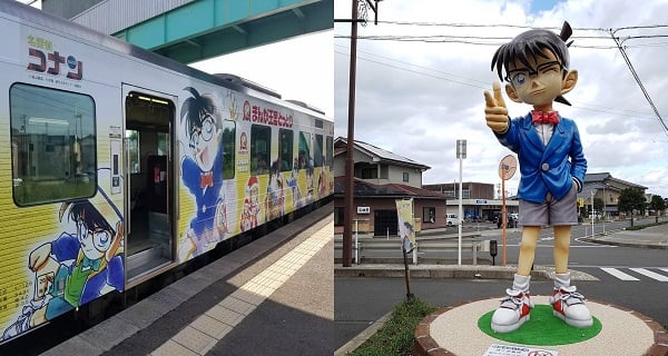 兒時經典柯南的世界！偵探迷必訪作者故鄉—西日本鳥取由良站｜日本旅遊｜放假去邊