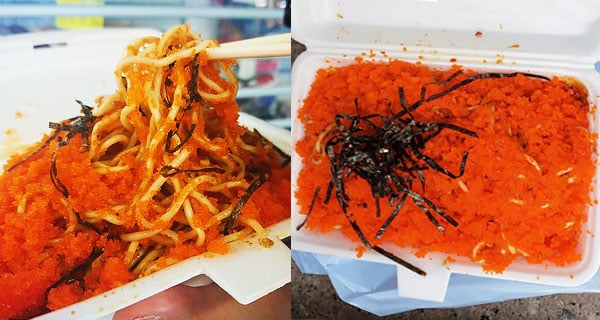 諗清楚先好嚟挑戰！元朗爆蟹籽爆辣冷麵｜香港美食｜放假去邊