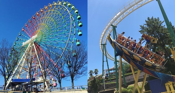 彩虹摩天輪！跟著日本人去大阪枚方公園～｜日本旅遊｜放假去邊