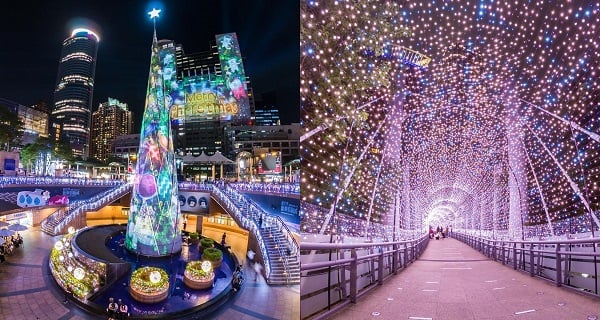 新北歡樂耶誕城 夢幻星際閃亮夜空！｜台灣旅遊｜放假去邊