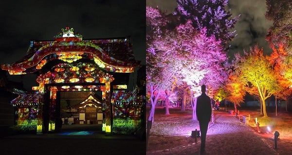 期間限定！京都元離宮二条城 超強光雕團隊打造最美光雕投影！｜日本旅遊｜放假去邊