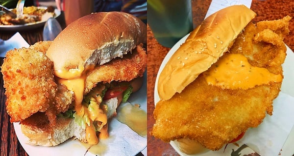 柴灣抵食推介！手臂咁大嘅炸魚柳包 超邪惡啊～｜香港美食｜放假去邊