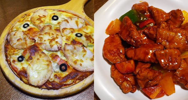 【旺角Fusion素食】芝士Pizza、日本Wasabi龍蝦球、台灣鹽酥雞！｜香港美食｜放假去邊