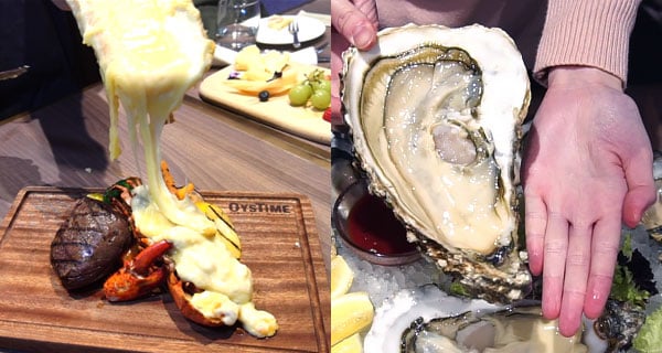 【高CP值～香港仔必食】生蠔$10隻！瀑布芝士龍蝦！｜香港美食｜放假去邊