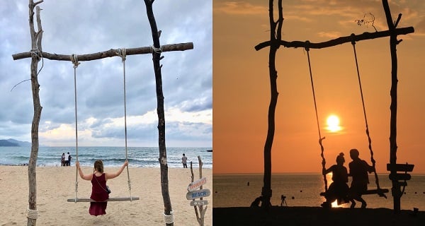 夕日浦海岸海邊韆鞦 欣賞京都唯一超美夕陽景點！｜日本旅遊｜放假去邊