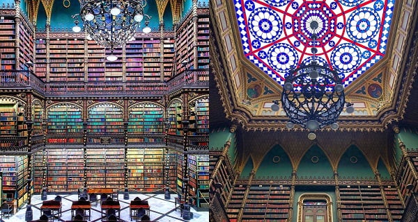 全世界10大最美圖書館之一 巴西皇家葡文圖書館！｜其他旅遊｜放假去邊