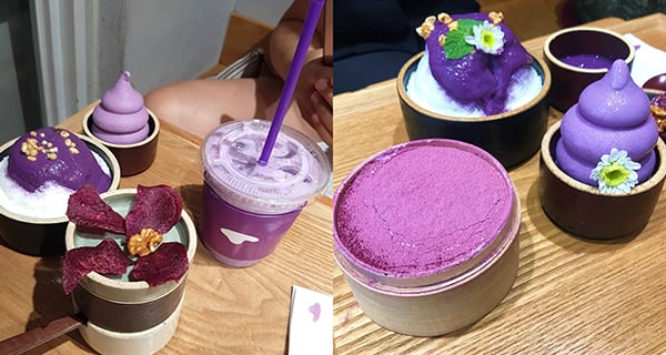 紫色控必到～首爾三清洞Cafe 必食夢幻紫薯甜品！｜韓國美食｜放假去邊