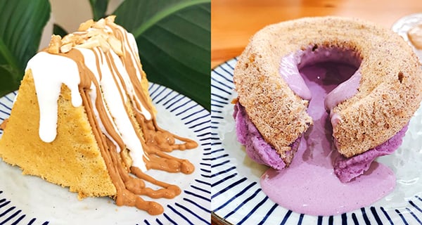 旺角高質Cafe！泰式奶茶戚風蛋糕、流心紫薯圈～賣相超吸睛！｜香港美食｜放假去邊