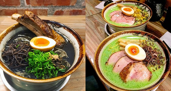 桃園中壢拉麵小店 超出名五款顏色湯底拉麵！｜台灣美食｜放假去邊