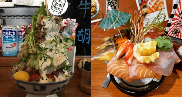 【刺身迷必去】台中日式浮誇丼！魚生多到滿瀉！ | 台灣美食 | 放假去邊
