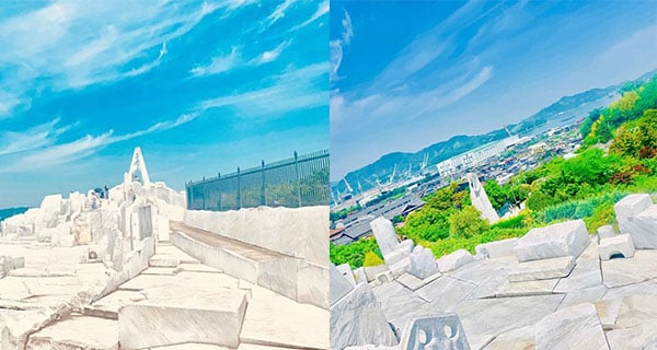 純白色天空之城！日本未來心之丘｜日本旅遊｜放假去邊