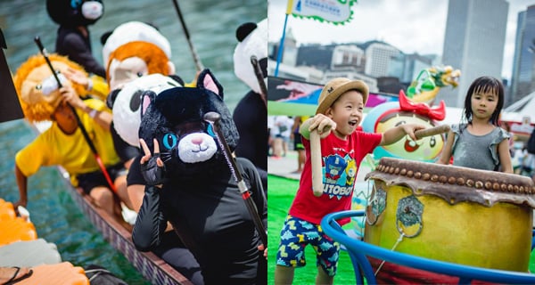 【一連3日香港龍舟嘉年華2019】國際龍舟賽/人造沙灘/水戰區/街頭美食/手作市集｜親子好去處｜香港玩樂｜開團
