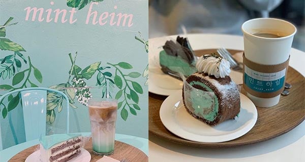 首爾超夢幻薄荷綠Cafe 帶俾你清新爽快嘅感覺｜韓國美食｜放假去邊