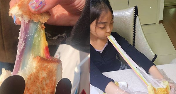 首爾超誇張拉絲芝士 俾你一啖拉出彩虹｜韓國美食｜放假去邊