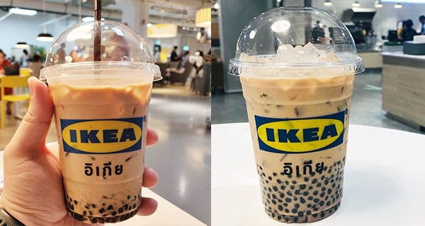 泰國IKEA珍珠奶茶 香滑多珍珠一定要試!｜泰國美食｜放假去邊