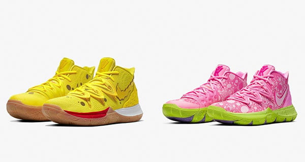 Nike可愛鮮艷聯名波鞋 海綿寶寶陪你行街打波!!｜美國購物｜放假去邊