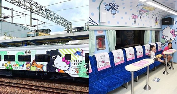 台灣環島之星繽紛列車 Hello Kitty陪你夢幻暢遊| 台灣旅遊 | 放假去邊