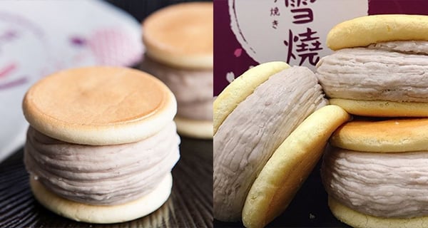 台北超厚芋泥銅鑼燒 濃郁香味口感超滿足｜台灣美食｜放假去邊