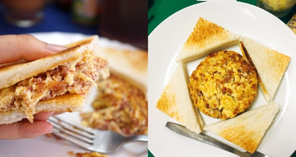 粉嶺港式茶檔 足料超厚鹹牛肉蛋多士！｜香港美食｜放假去邊