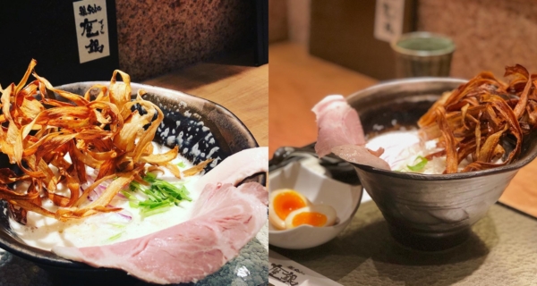 日本過江龍拉麵店！中環必食勁濃郁雞白湯拉麵｜香港美食｜放假去邊