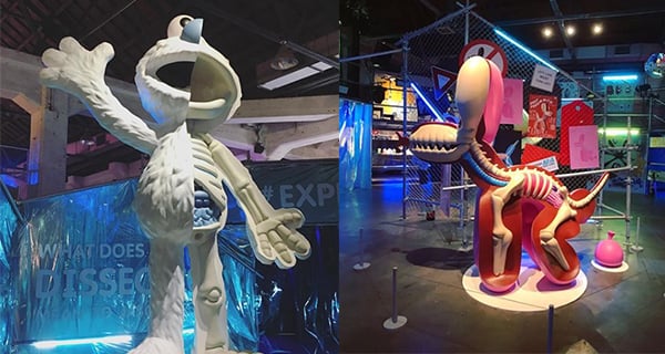 台北Jason Freeny玩具展  解剖你嘅童年最愛卡通| 台灣旅遊 | 放假去邊