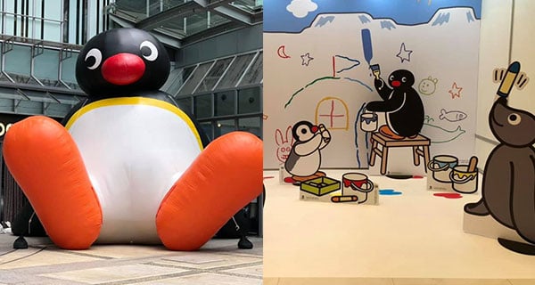 超可愛巨形PINGU大氣球 台灣購物中心俾你瘋狂打卡| 台灣旅遊 | 放假去邊
