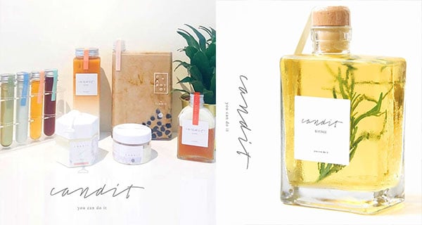 台灣Candit康荻新食飲品 創意水樽文青打卡必備｜台灣美食｜放假去邊