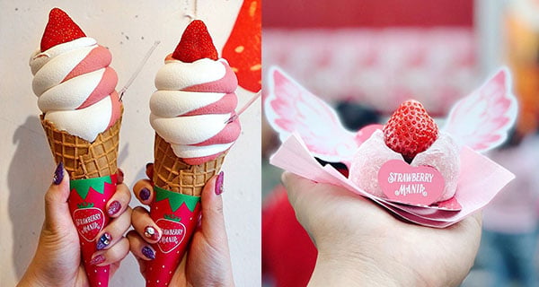 大阪甜品店「Strawberry Mania」士多啤梨迷熱門朝聖地｜日本美食｜放假去邊