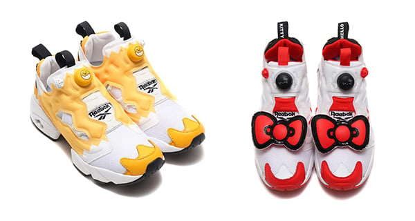 日本Sanrio X Reebok波鞋 蛋黃哥、Hello Kitty造型超可愛｜日本購物｜放假去邊