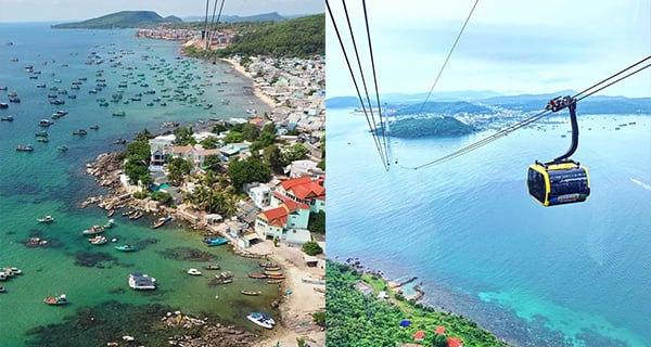 越南富國島跨海纜車 360度無敵海景任你打卡!｜越南旅遊｜放假去邊