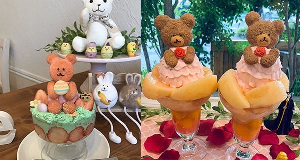 日本蛋糕裙熊仔甜品Cafe 立體熊仔你捨唔捨得食!｜日本美食｜放假去邊