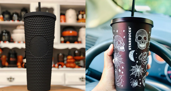 萬聖節主題Starbucks杯 型格霧黑蜘蛛網｜美國購物｜放假去邊