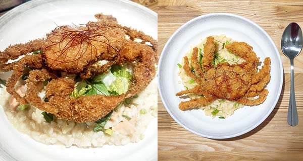 台灣酥脆軟殼蟹料理  成隻碟咁大隻你見過未!!｜台灣美食｜放假去邊
