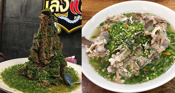 曼谷超誇張火山排骨 份量多到成座山咁高｜泰國美食｜放假去邊